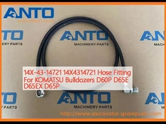 14X-43-14721 14X4314721 KOMATSU बुलडोजरों के लिए नली फिटिंग D60P D65E D65EX D65P