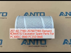 207-60-71183 2076071183 तत्व KOMATSU PC300LC-8M0 के लिए खुदाई मशीन स्पेयर पार्ट्स PC350-8M0