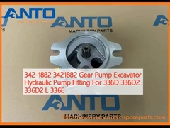 342-1882 3421882 गियर पंप एक्सकेवेटर हाइड्रोलिक पंप फिटिंग 336D 336D2 336D2 L 336E के लिए