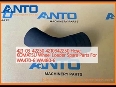 421-03-42250 4210342250 Hose KOMATSU व्हील लोडर स्पेयर पार्ट्स फॉर WA470-6 WA480-6