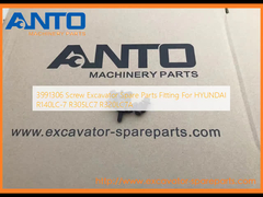 3991306 हुंडई R140LC-7 R305LC7 R320LC7A के लिए फिटिंग स्क्रू एक्सकेवेटर स्पेयर पार्ट्स