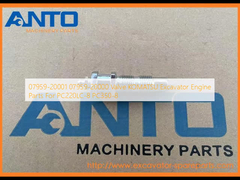 07959-20001 07959-20000 वाल्व KOMATSU PC220LC-8 के लिए खुदाई मशीन इंजन भागों PC350-8