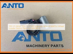 702-21-56241 702-21-57410 सोलेनोइड वाल्व KOMATSU व्हील लोडर इलेक्ट्रिक पार्ट्स फॉर WA200-6