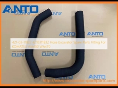 421-03-11832 4210311832 KOMATSU WA450 WA470 के लिए उपयुक्त नली उत्खनन उपकरण के स्पेयर पार्ट्स