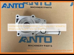 ND094200-0301 ND0942000301 फ़ीड पंप ASS'Y KOMATSU व्हील लोडर इंजन पार्ट्स के लिए WA470-5