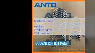 DOOSAN एक्सकेवेटर कॉन रॉड मेटल 65.02410-6083B