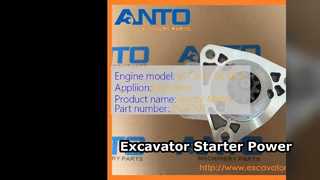 खुदाई स्टार्टर मोटर 6CT 8.3L