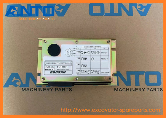 543-00074 300611-00003 थ्रॉटल कंट्रोलर DOOSAN SOLAR 130LC-V के लिए खुदाई मशीन स्पेयर पार्ट्स