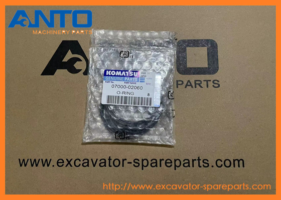 07000-02060 07000-12060 R0700002060 ओ-रिंग KOMATSU PC160LC-8 के लिए खुदाई मशीन स्पेयर पार्ट्स