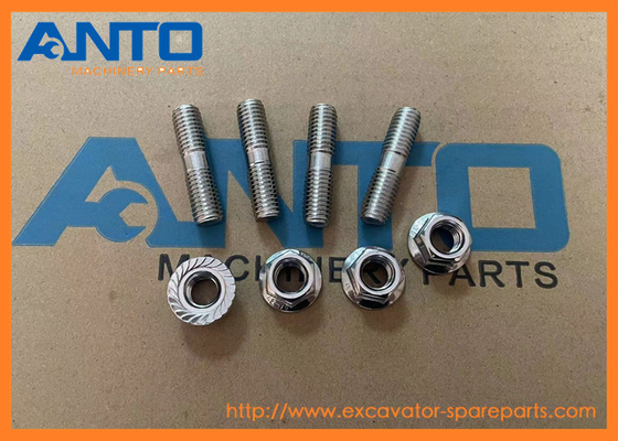 6732-81-8810 6732-81-8820 स्टड KOMATSU PC300-7 के लिए खुदाई मशीन स्पेयर पार्ट्स PC360-7