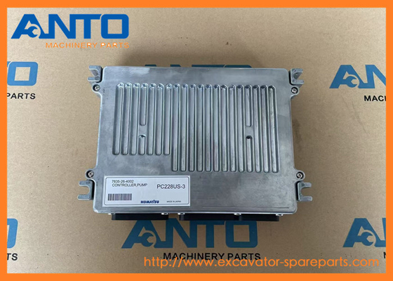 7835-20-1002 7835-26-4002 ECM ECU नियंत्रक KOMATSU PC228US-3 के लिए खुदाई मशीन स्पेयर पार्ट्स