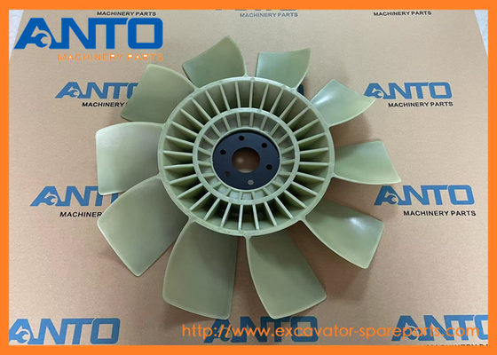 600-625-7550 6006257550 कूलिंग फैन कोमात्सु खुदाई करने वाले के पुर्जे PC160LC-7 S4D95L के लिए