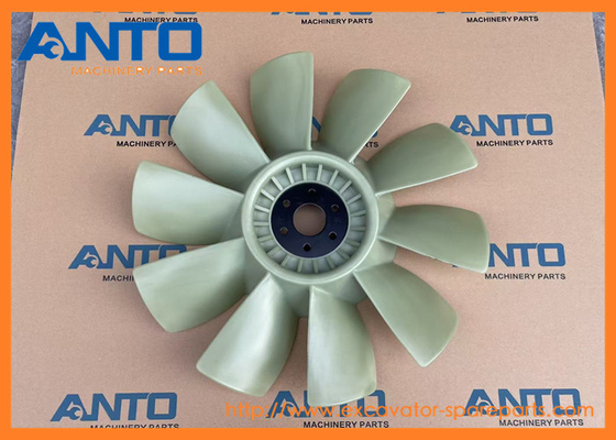 600-625-7550 6006257550 कूलिंग फैन कोमात्सु खुदाई करने वाले के पुर्जे PC160LC-7 S4D95L के लिए
