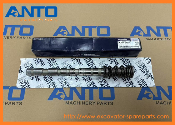 XJBN-01071 आर्म 1 स्पूल HYUNDAI खुदाई करने वाले के स्पेयर पार्ट्स R250LC7 R250LC7A के लिए फिटिंग