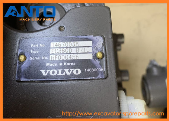 VOE14670038 14670038 मुख्य नियंत्रण वाल्व VOE EC380D खुदाई वाल्व
