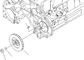 कोमात्सु PC400-7 6156-71-3230 पंप ड्राइव गियर खुदाई भागों